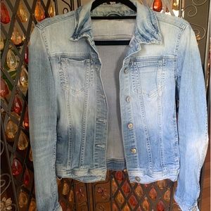 Zara TRF Fitted Denim Jacket